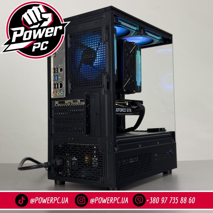 Ігровий ПК!! i3 10100f, GTX 1660 Super, ОЗУ DDR4 16gb, SSD M2 512gb