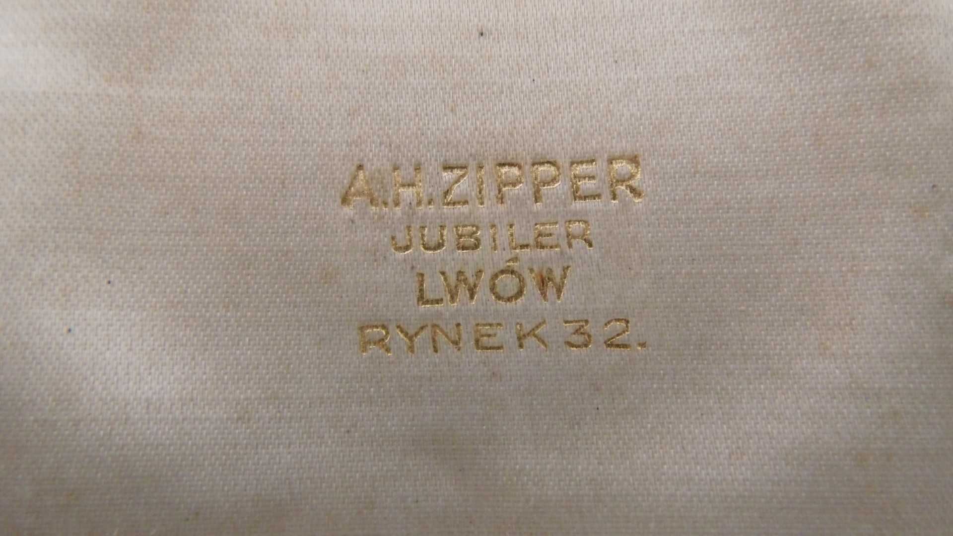 Longines. Złoty zegarek kieszonkowy. Lwów.