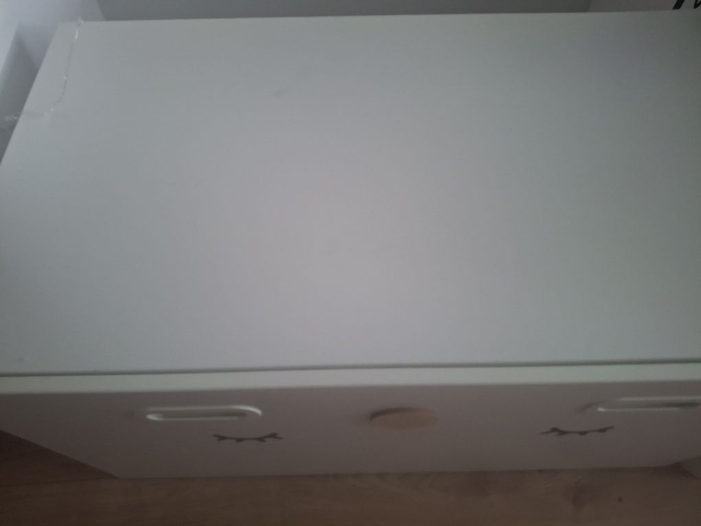 Ława z pojemnikiem Ikea Stuva biała