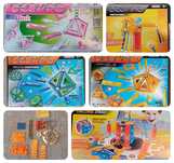 Duża kolekcja klocków GEOMAG Panels+Mechanics (6 zestawów + luzem)ORYG