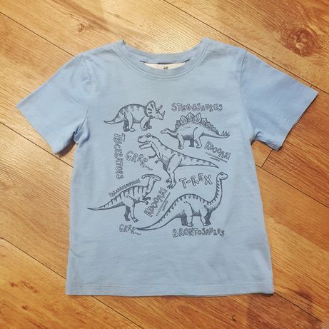 Футболка H&M з динозаврами 3-4 роки