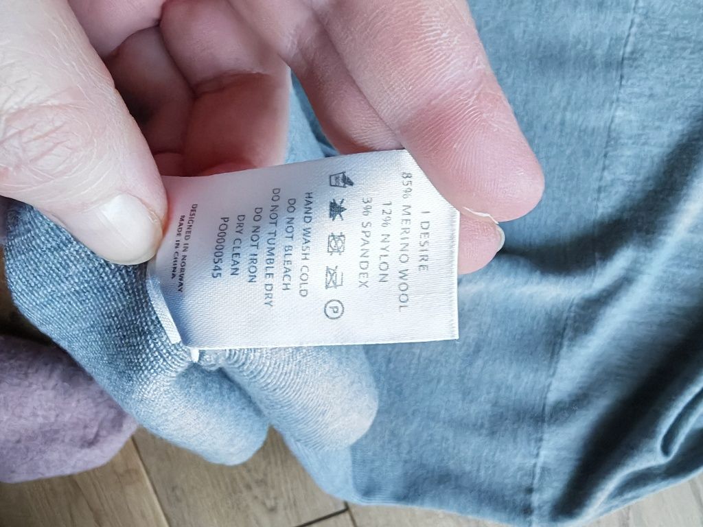 Sukienka merino wool M