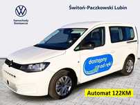 Volkswagen Caddy 122KM, Automat, od ręki, krótki 5-osobowy