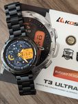 Тактические Смарт часы Kospet TANK T3 Ultra с двумя ремешками