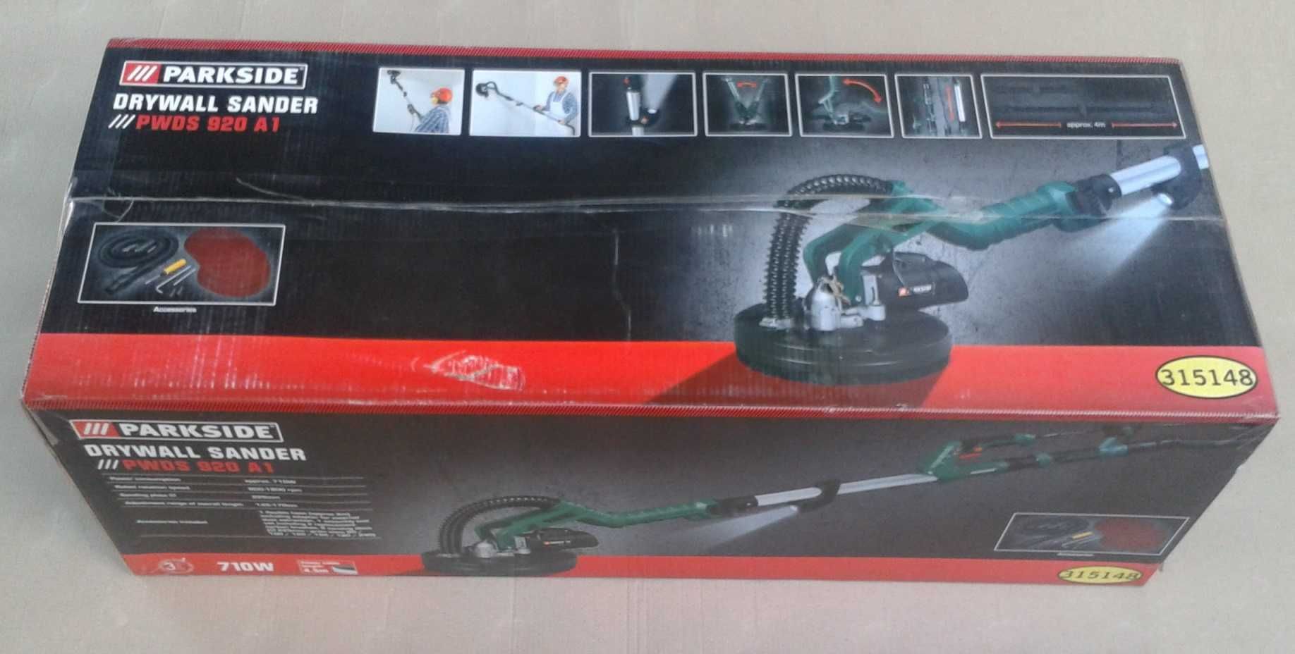 Parkside Scheppach SZLIFIERKA do ścian i sufitów ŻYRAFA PWDS 920 A1