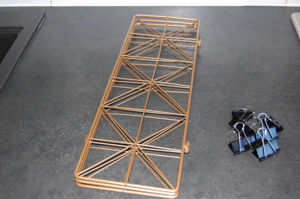 Organizer metalowy, składany na zdjęcia, notatki