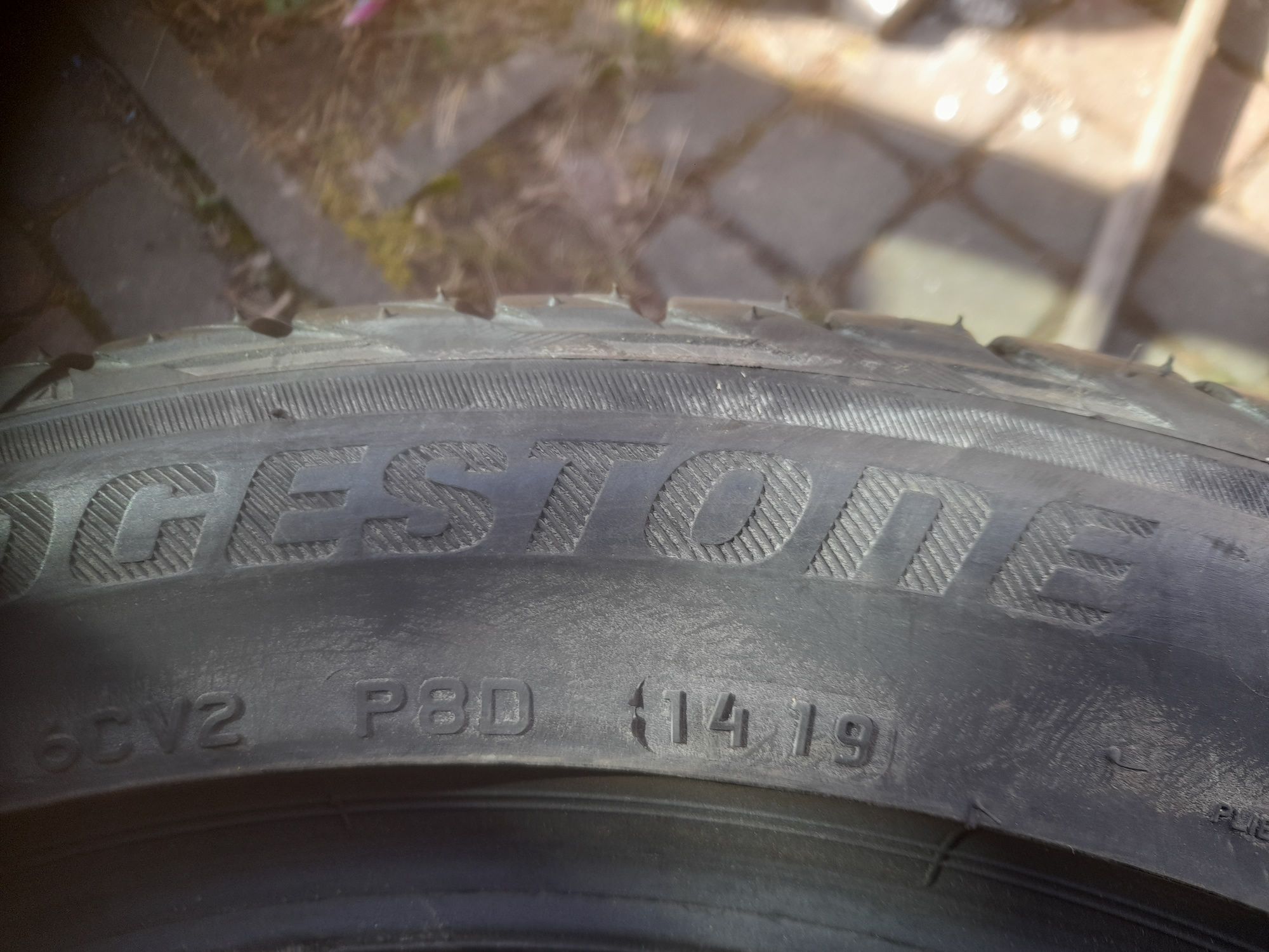 Opony letnie 215/50r18 bridgestone turanza  jak nowe 7-8mm