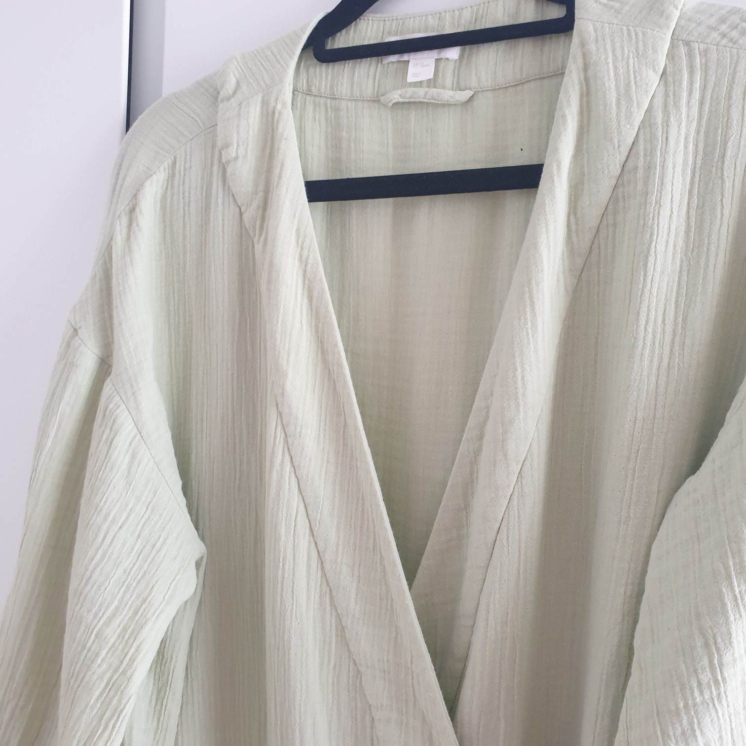 Cos kimono szlafrok rozm 34/36 seledyn