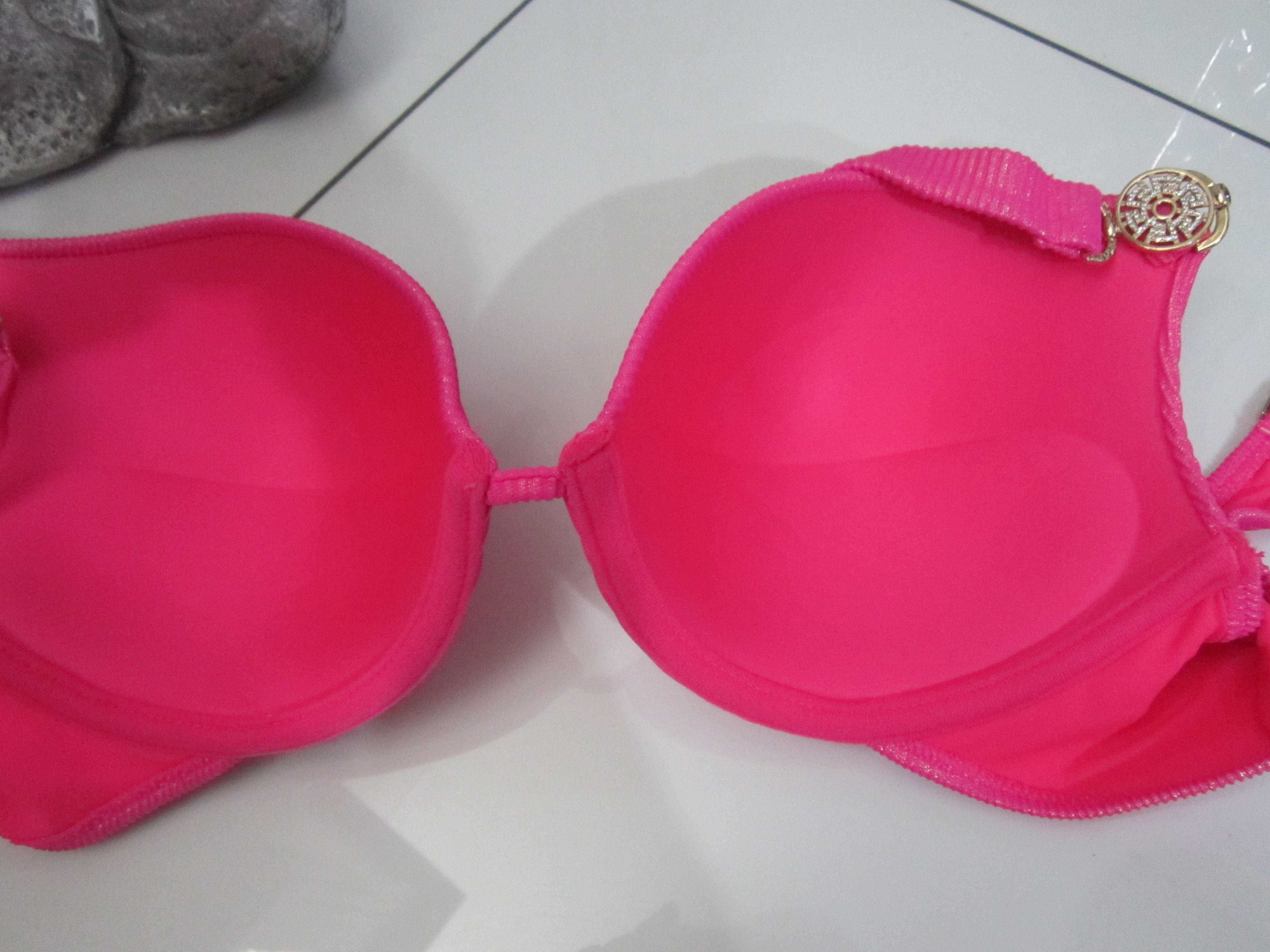 New Yorker push up Censored nowy strój biustonosz 90D diamenty