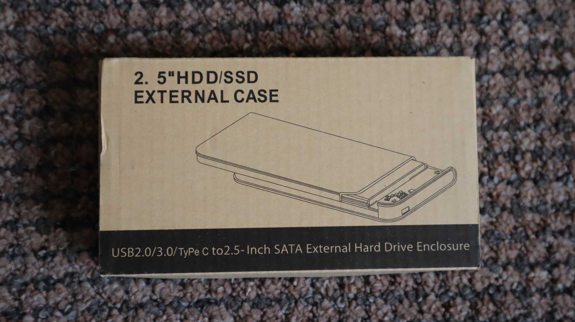 Карман HDD SSD 2,5" кейс для SATA жесткого диска type C