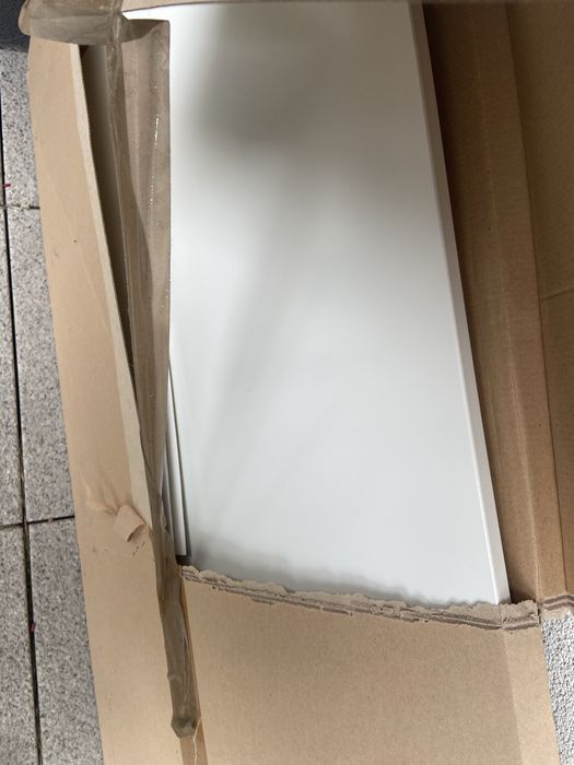 Nowa Blenda do mebli kuchennych Ikea kremowa Forbattra 240x62 cm
