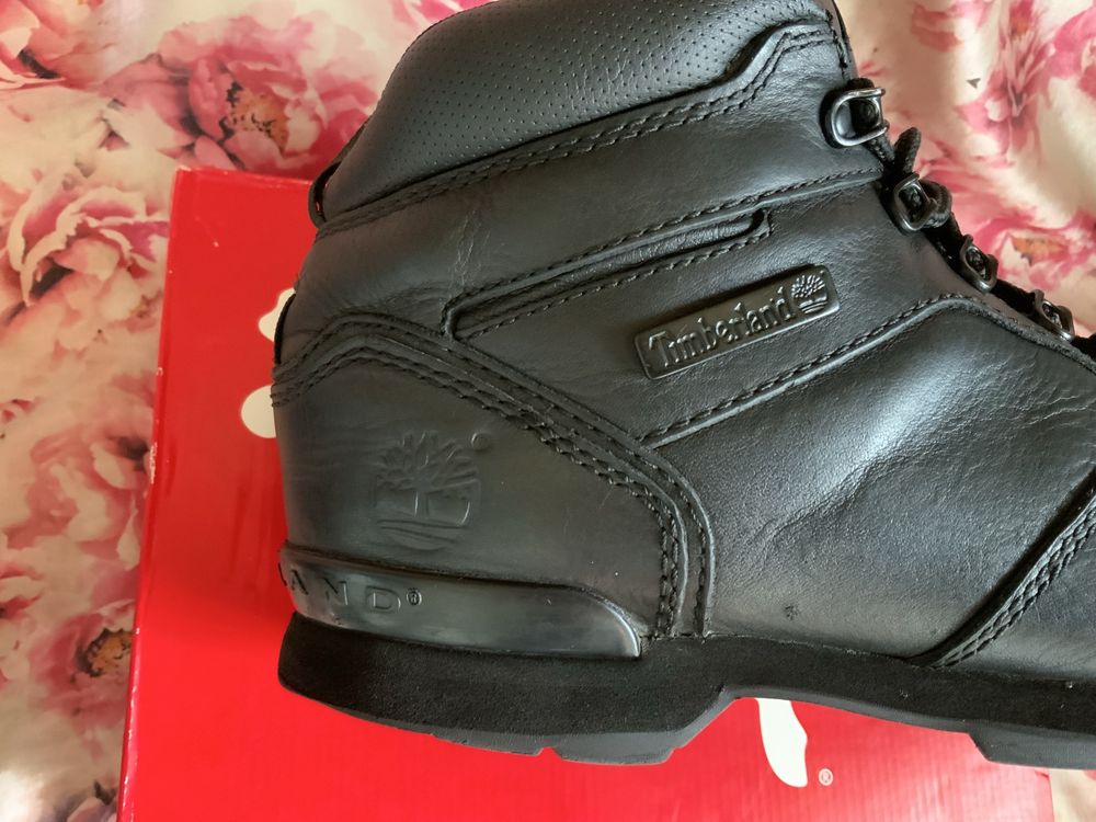Оригинальные кожаные зимние ботинки Timberland. Размер 43 - 28 см