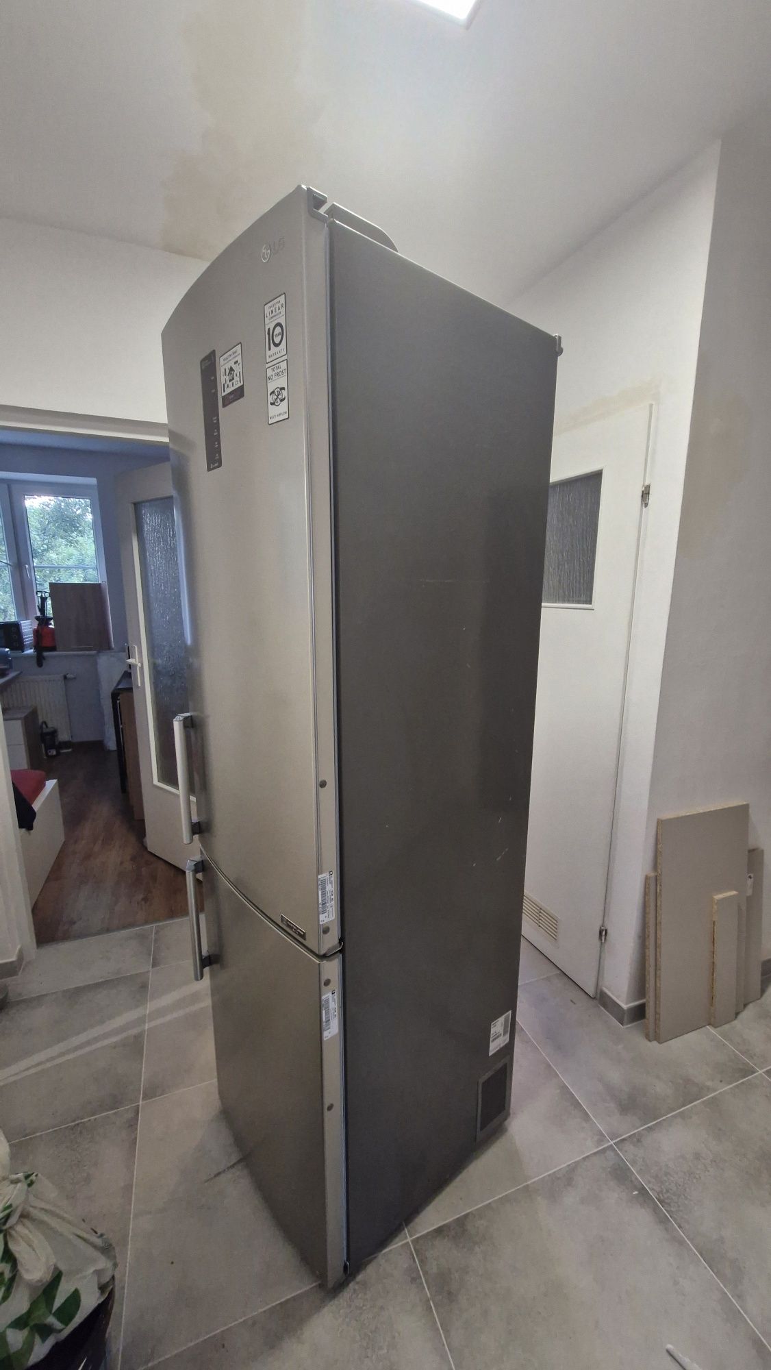 Uzywana Lodówka LG wolnostojąca Premium GBB60NSYFE w dobrym stanie