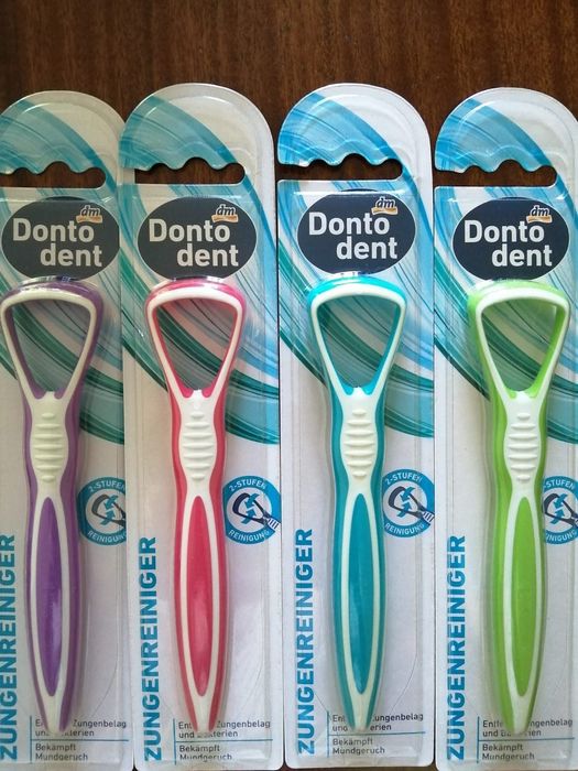 Очиститель языка. Dontodent. Zungenreiniger, Германия