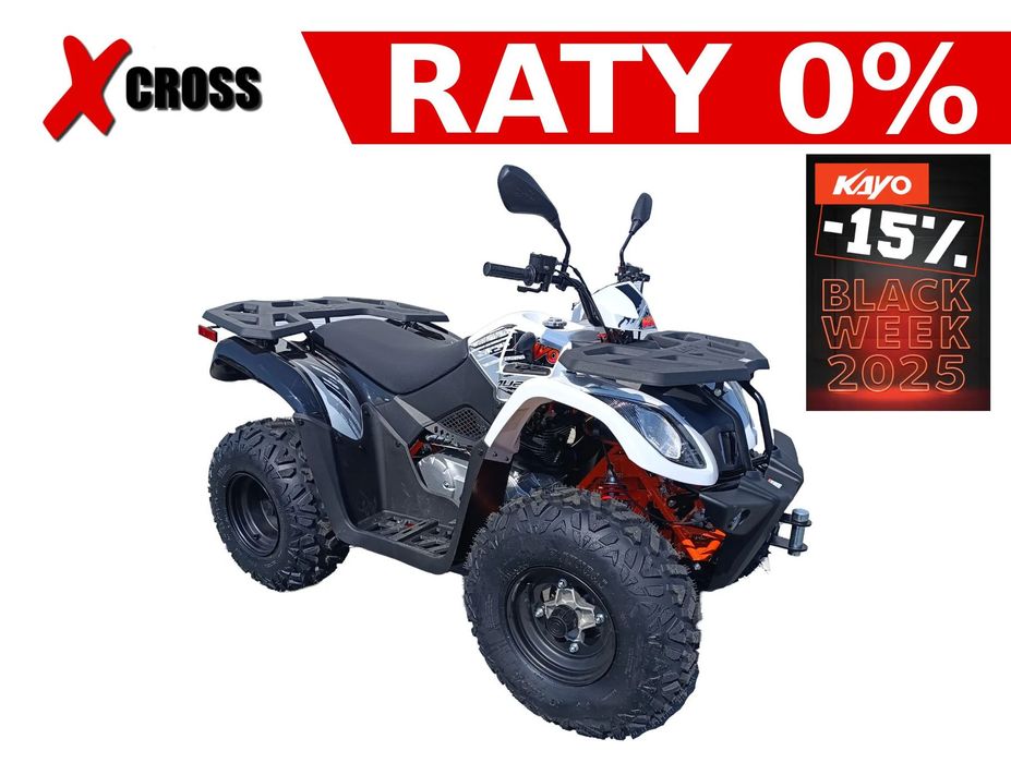 KAYO AU 200 Quad z homologacją T3b ciągnik ATV 250 Raty Dostawa