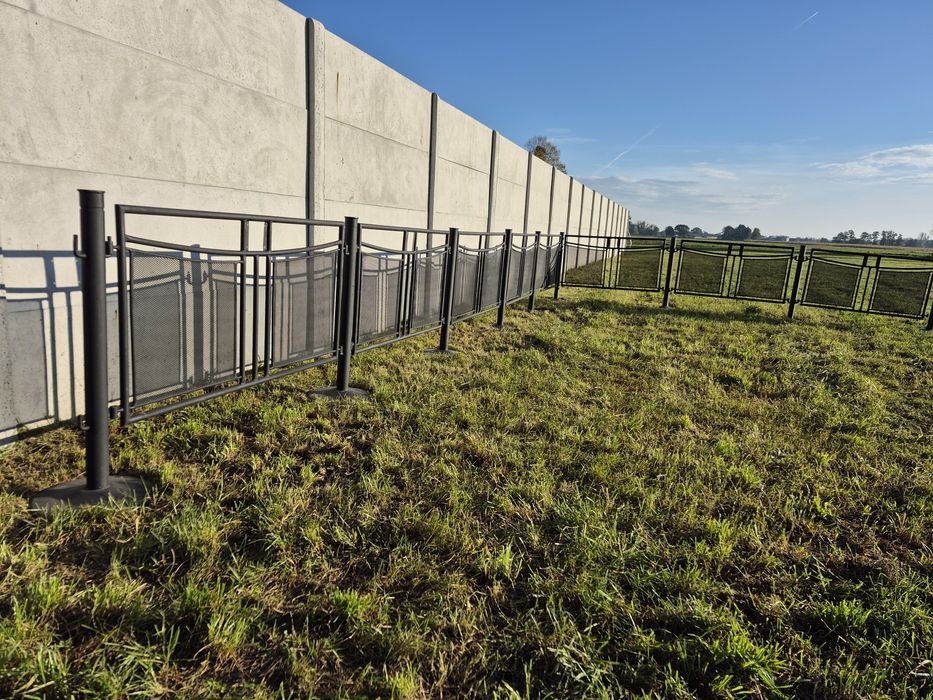 płotek ogródek piwny ogrodzenie  gastronomiczne