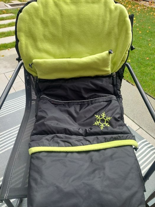 Ciepły śpiwór do wózka 2w1 od niemowlaka do przedszkolaka