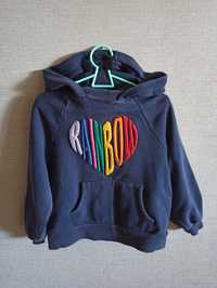 Granatowa bluza Rainbow next rozmiar 116