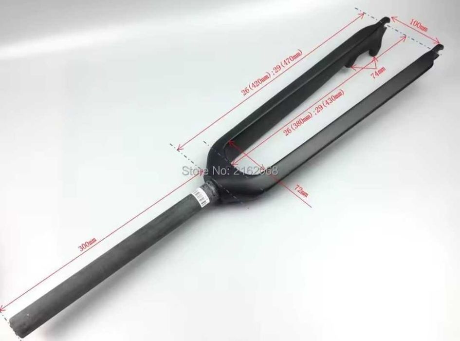 Forqueta carbono para Gravel/Mountain Bike