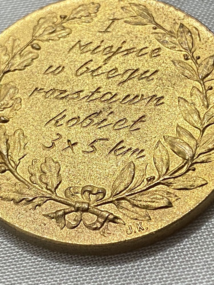Zloty Medal narciarskie mistrzostwa 1956