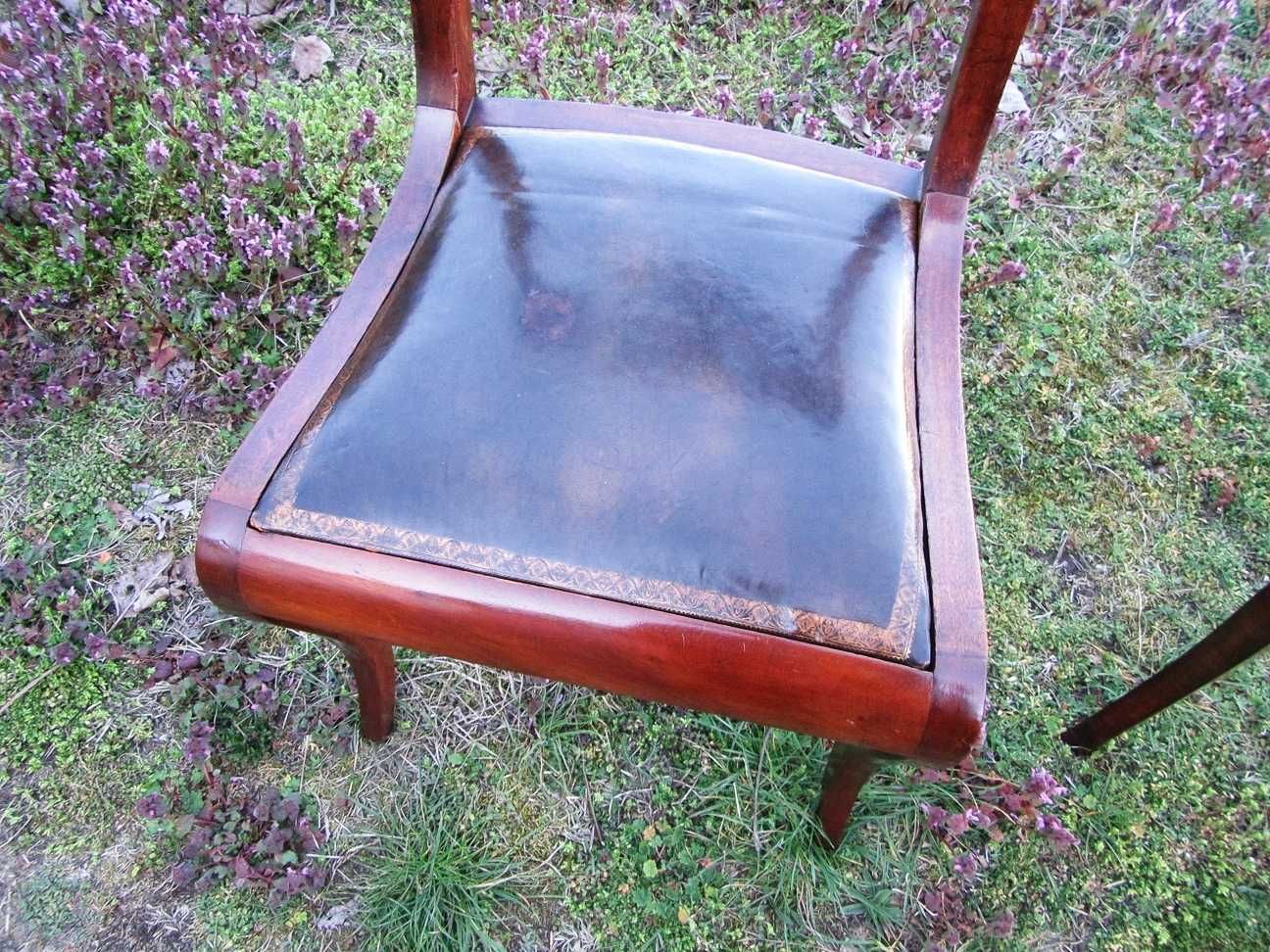 7x krzesła Biedermeier