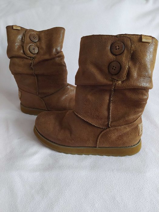 Skechers Keepsakes Leather-Esque 48367 buty zimowe śniegowce r. 38