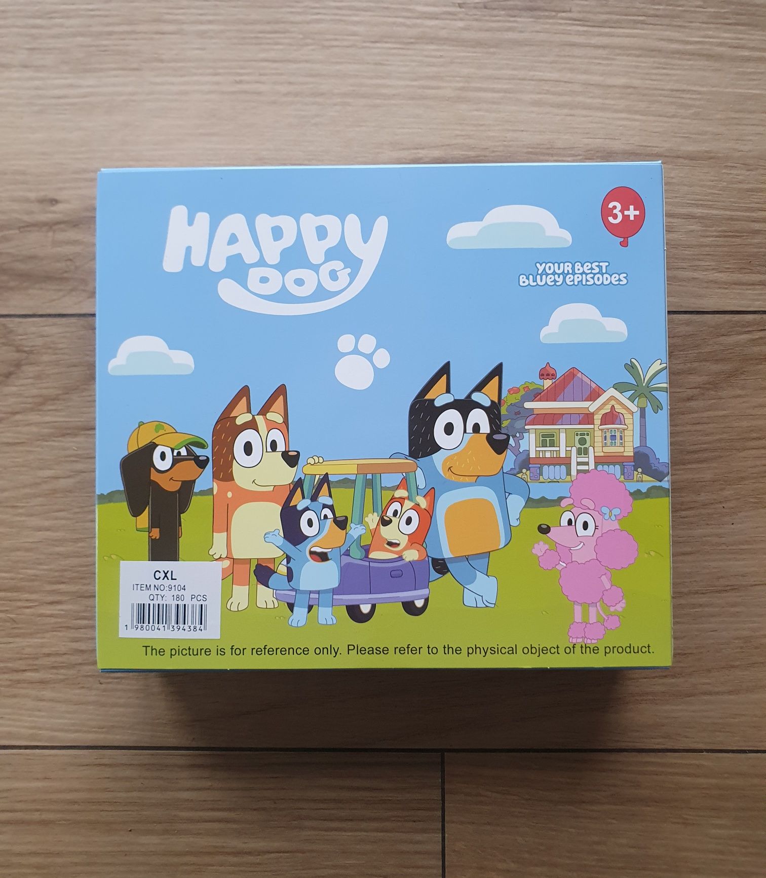 Ruchome figurki akcji Bluey Bingo Rodzinka duży zestaw 8 figurek