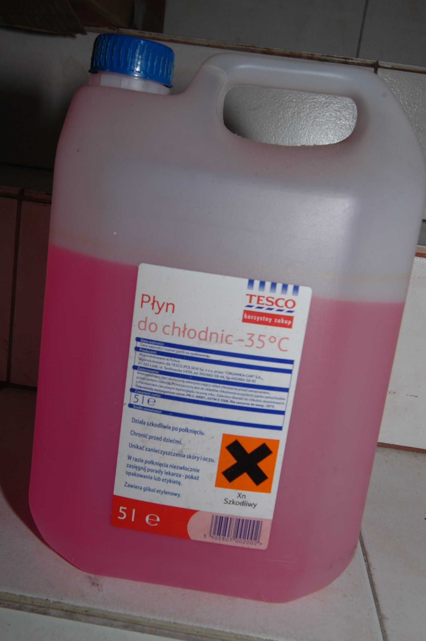 płyn do chłodnic Tesco  4l