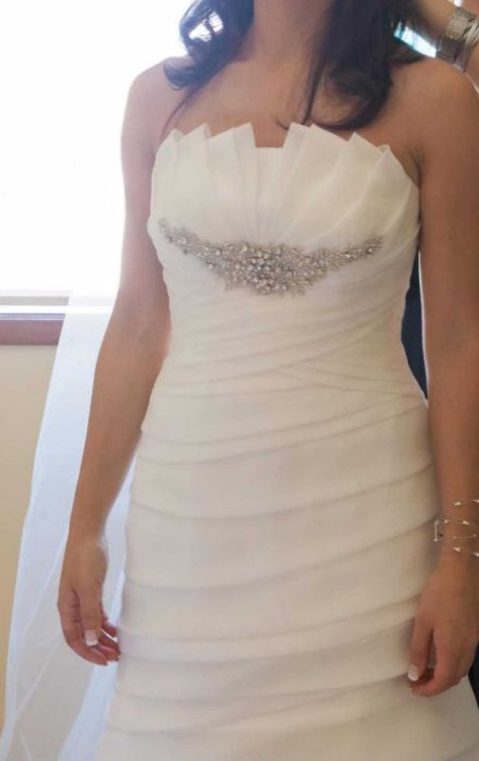 Vestido de noiva ROSA CLARA com cristais SWAROVSKY!