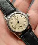 Piękny zabytkowy zegarek Tissot Locle subsekunda ładny lata 1937-39r