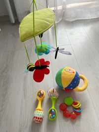 Zestaw dla niemowlaka Karuzela do łóżeczka Ikea grzechotki