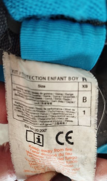 Kit de proteção criança