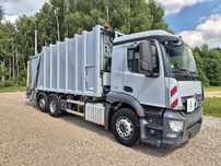Mercedes-Benz ANTOS 2533 Śmieciarka Euro6 Zoeller Medium X2E EVO 25 Delta Lifter 2301 3 osobowa  Man Daf Scania Volvo Iveco Faun