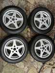 Alufelgi z oponami koła 205/60 r15  5x120 et 38 bmw