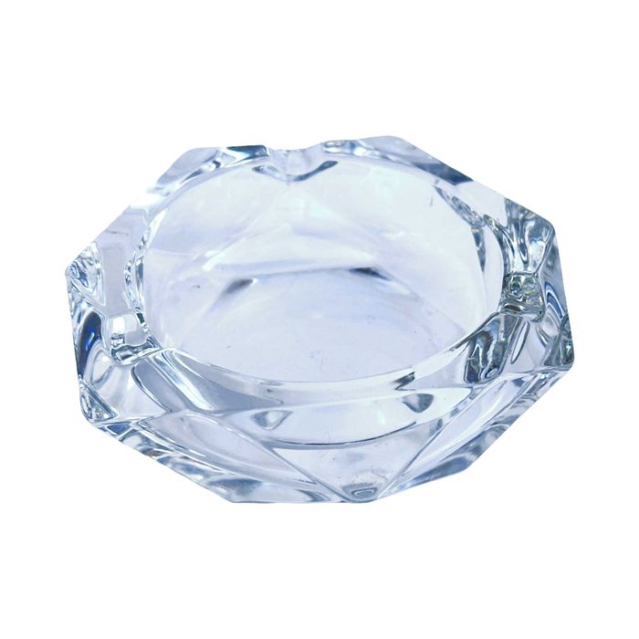 Szklana popielnica Bohemia, Czechosłowacja, lata 70.