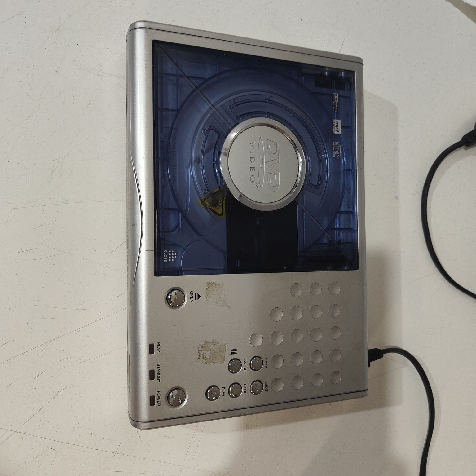 Leitor de DVD usado a funcionar