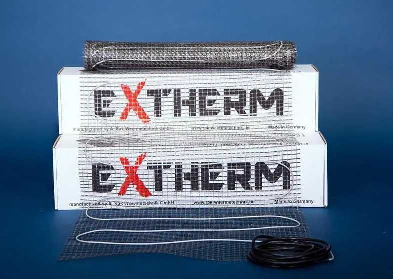 Нагревательные маты для теплого пола EXTHERM ET ECO | Ассортимент