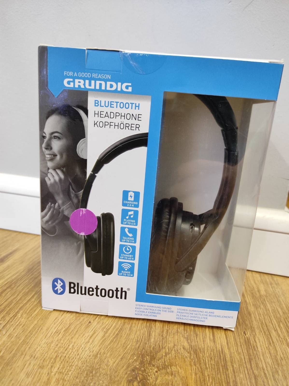 Słuchawki bezprzewodowe nauszne Bluetooth Grundig