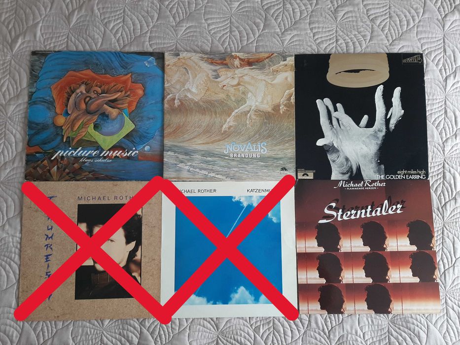 Klaus Schulze – Novalis – Golden Earring – Michael Rother - Vinil LP
