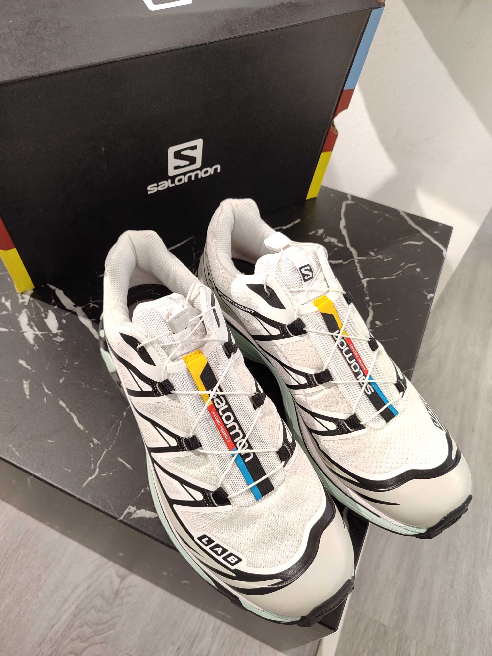 Кросівки SALOMON S/LAB XT-6 Softground Lt Advanced White Gray