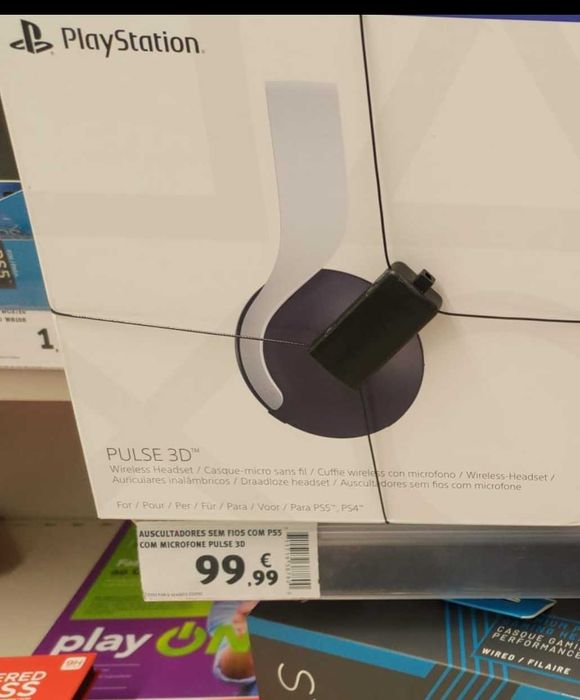 Auscultadores Gaming SONY Pulse 3D NOVO