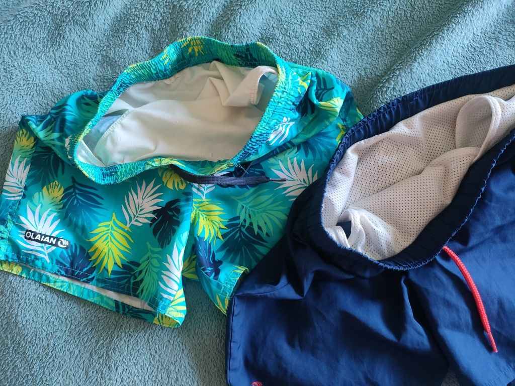 Kąpielówki Decathlon 7-8 lat, 2 pary