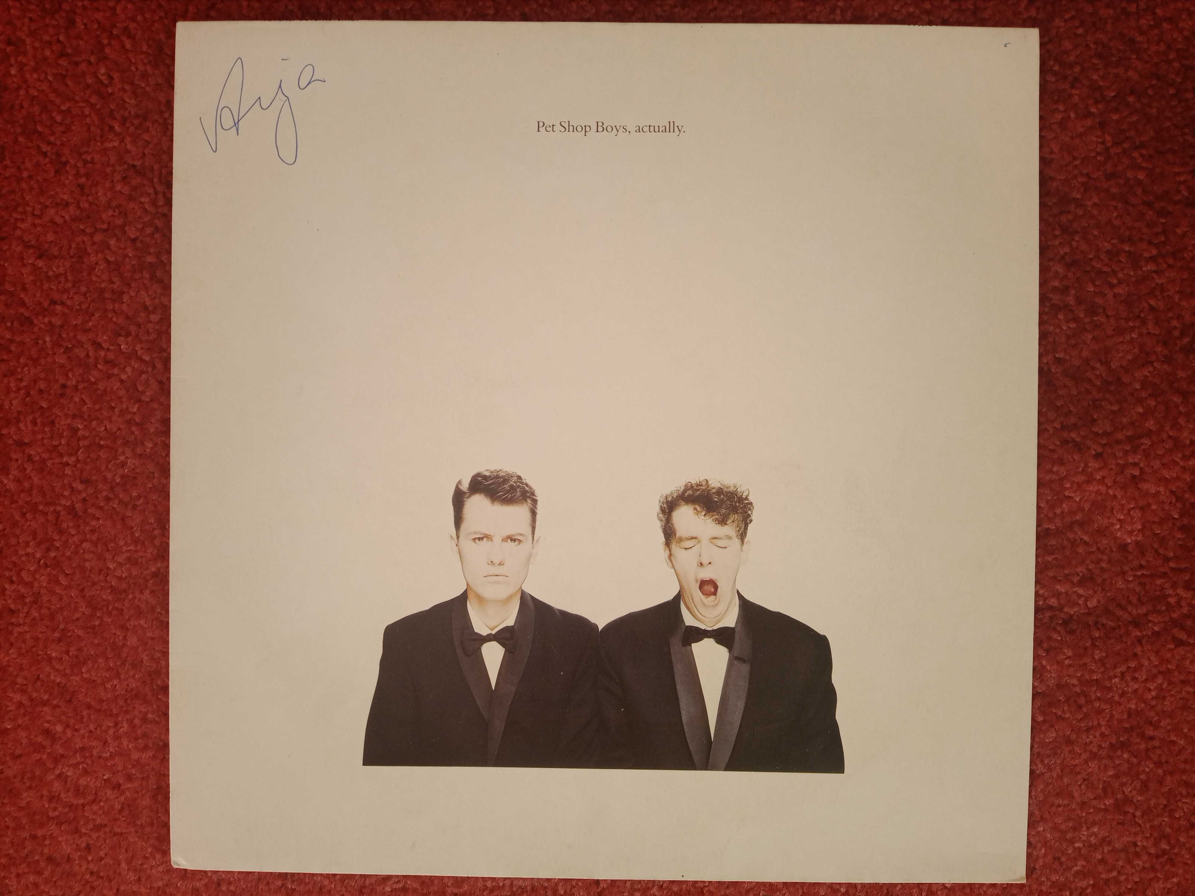 LP винил PET SHOP BOYS - Actually+ OIS,WAX-American English,Men At Wor