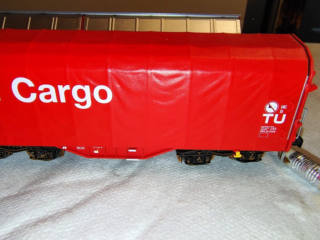 Zestaw 2 wagonów krytych DB Cargo szmaciak plandekowy h0