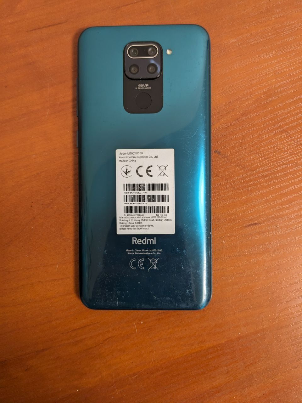 Xiaomi Redmi note 9