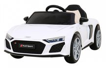 Autko pojazd samochód na akumulator dla dzieci Audi R8 LIFT Biały