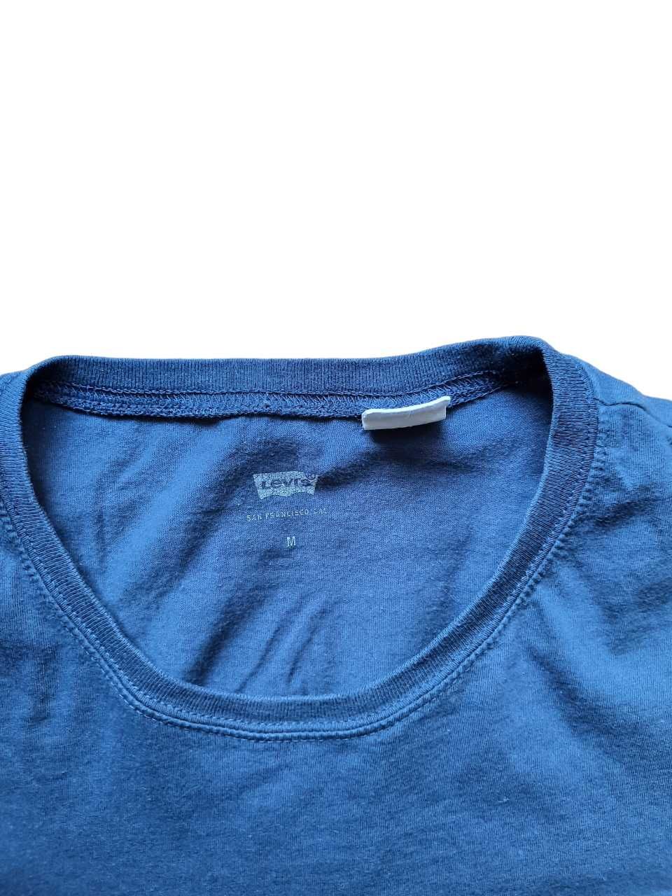 Basic T-shirt Levi's M granatowy