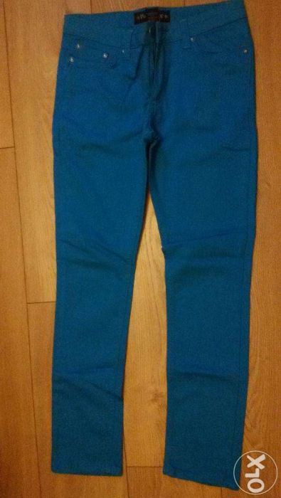 spodnie chłopięce niebieskie rurki nowe