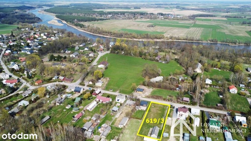 Działka 1765 m2 z projektem domu w malowniczym Gródku na sprzedaż!