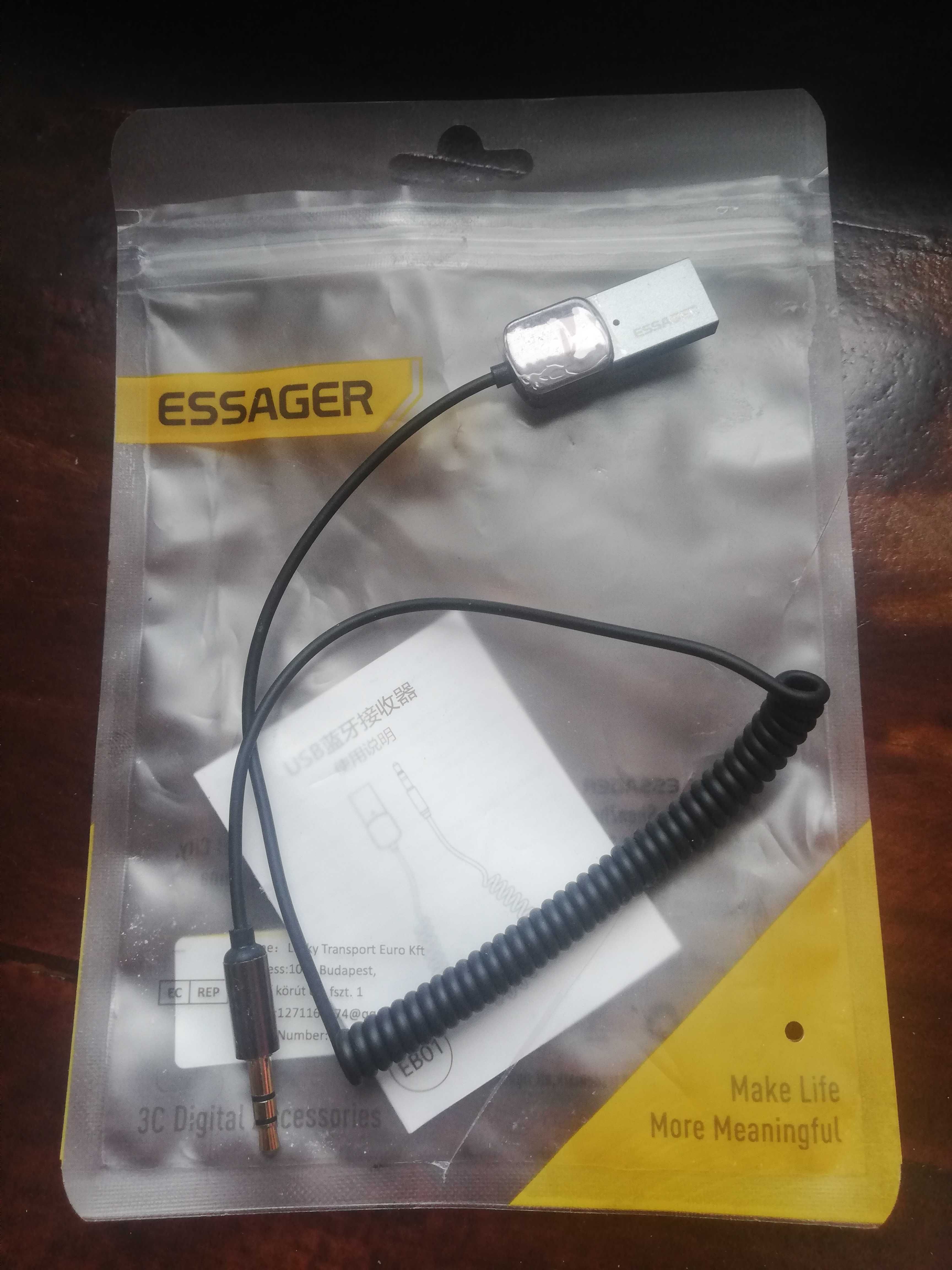 Bluetooth-адаптер Essager EB01 Bluetooth 5.0